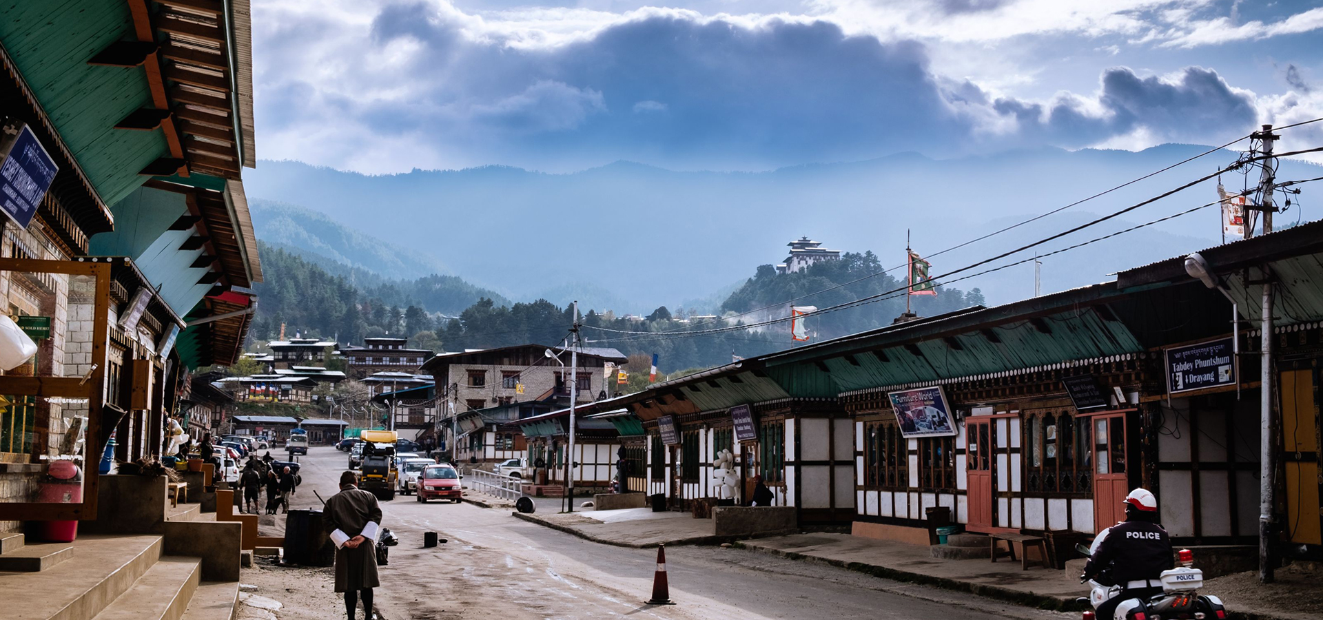 Bumthang town Bumthang town